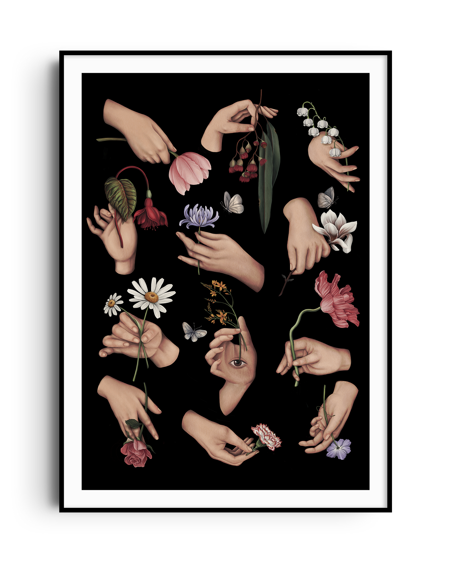 12 Ways of Holding a Flower