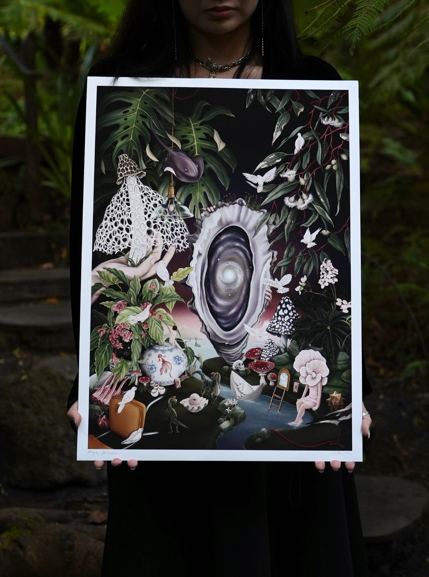 Maybe Paradise - Surreal Botanical Art Print