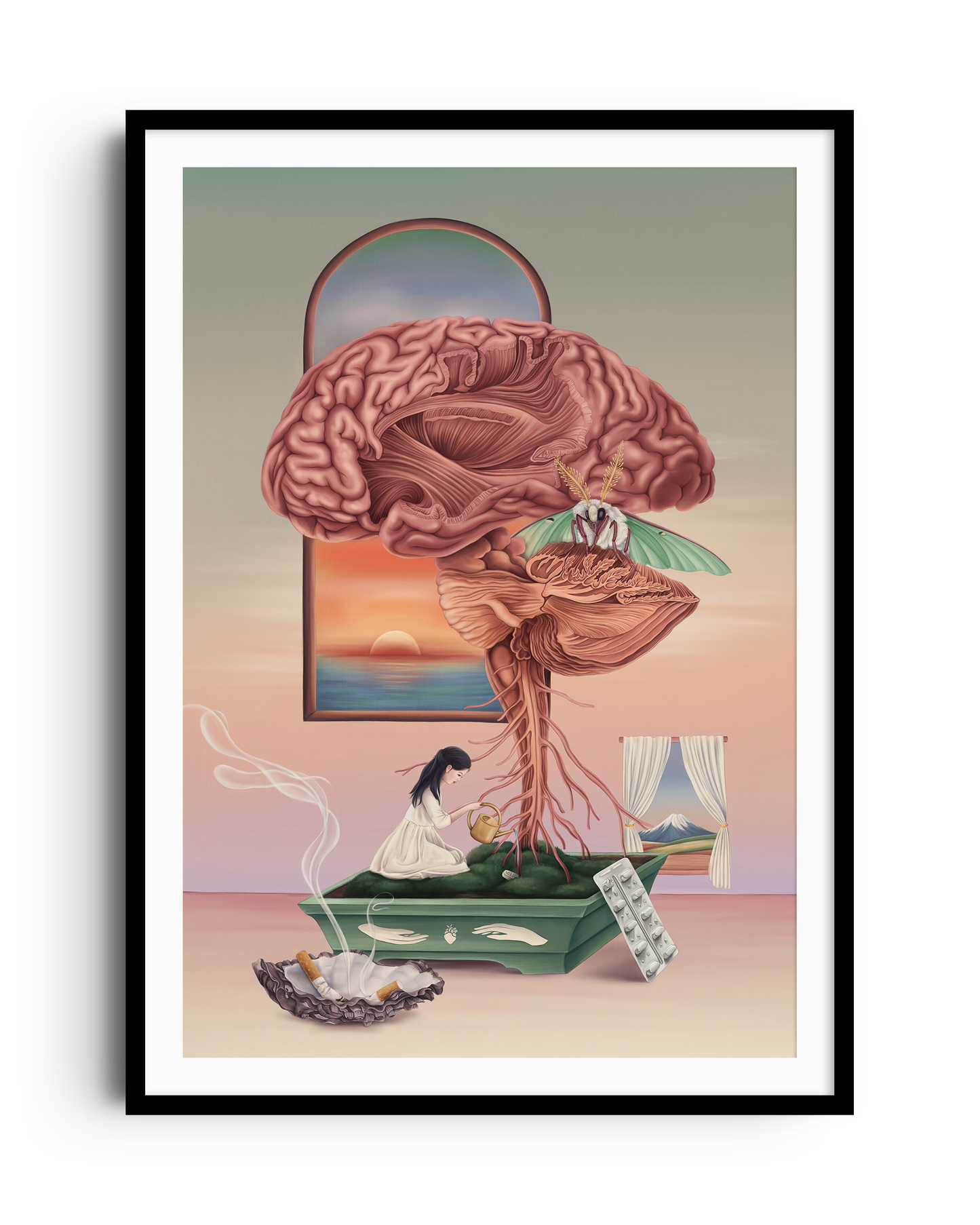 Some Growth, Some Self-Sabotage