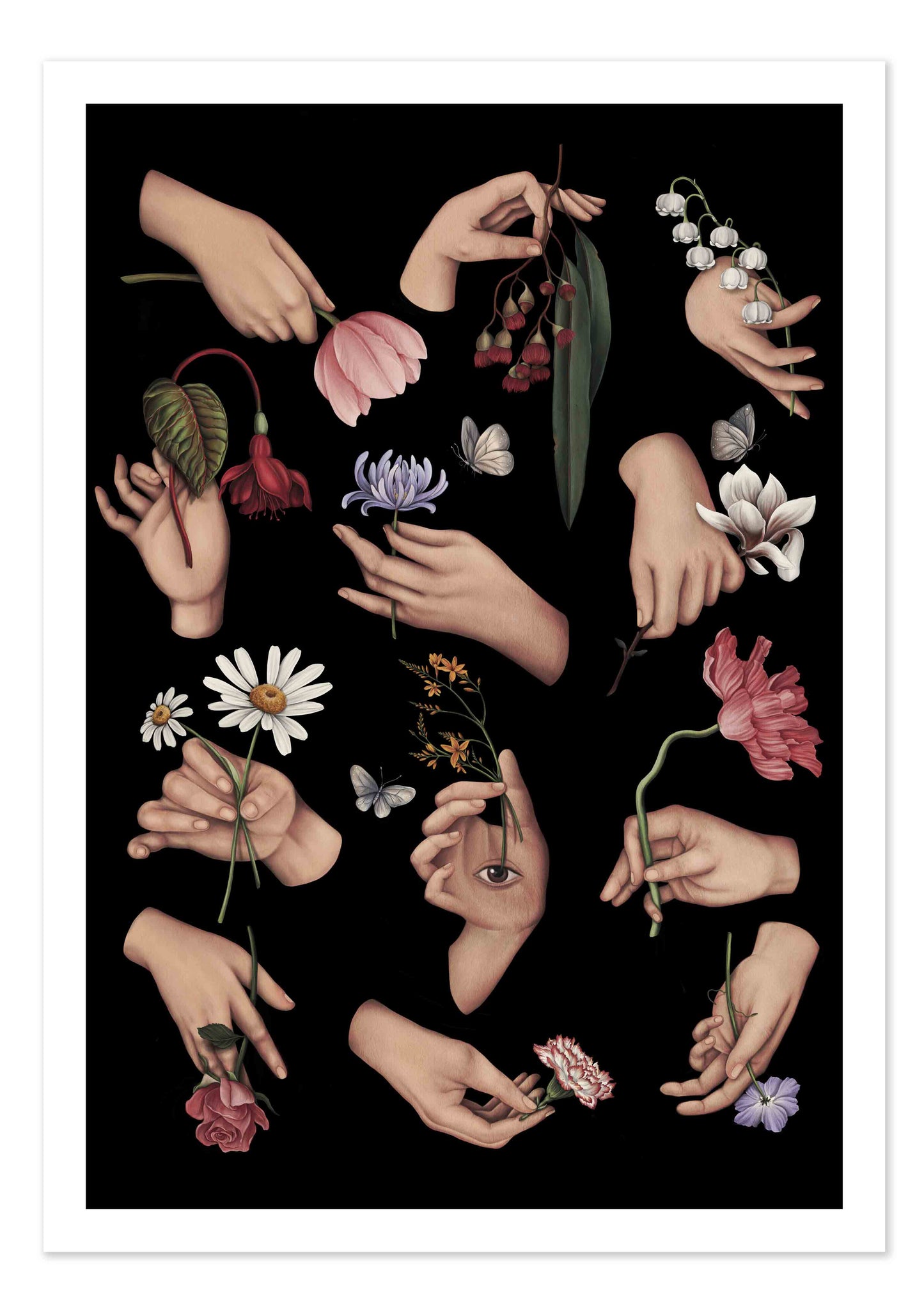 12 Ways of Holding a Flower