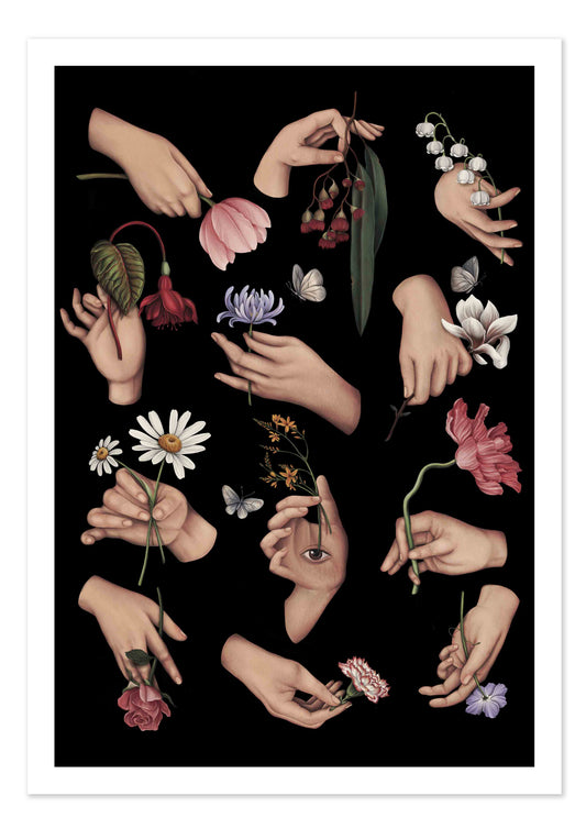 12 Ways of Holding a Flower