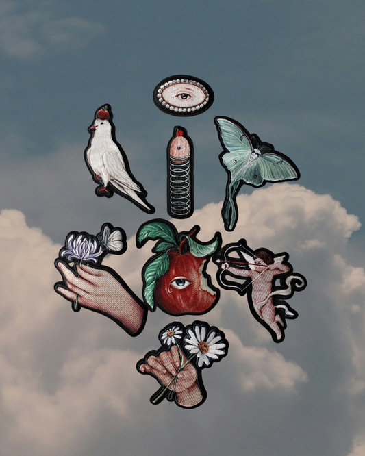 Chloe Shao x Slasssh embroidery Brooch