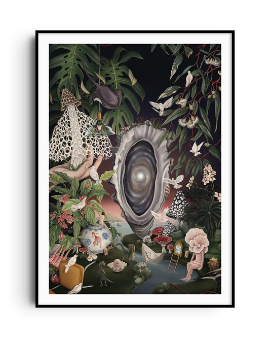 Maybe Paradise - Surreal Botanical Art Print
