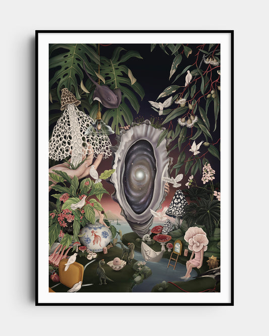 Maybe Paradise - Surreal Botanical Art Print