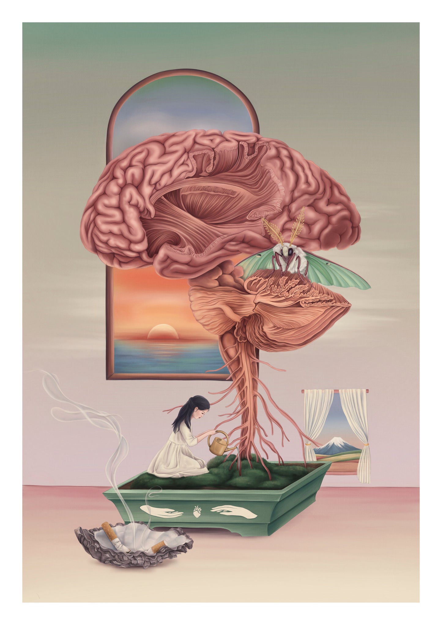 Some Growth, Some Self-Sabotage