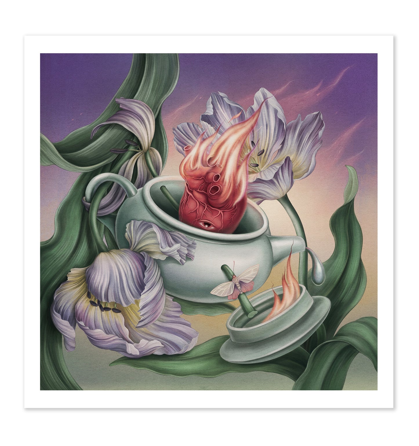 And You Flew to Her Burning Heart