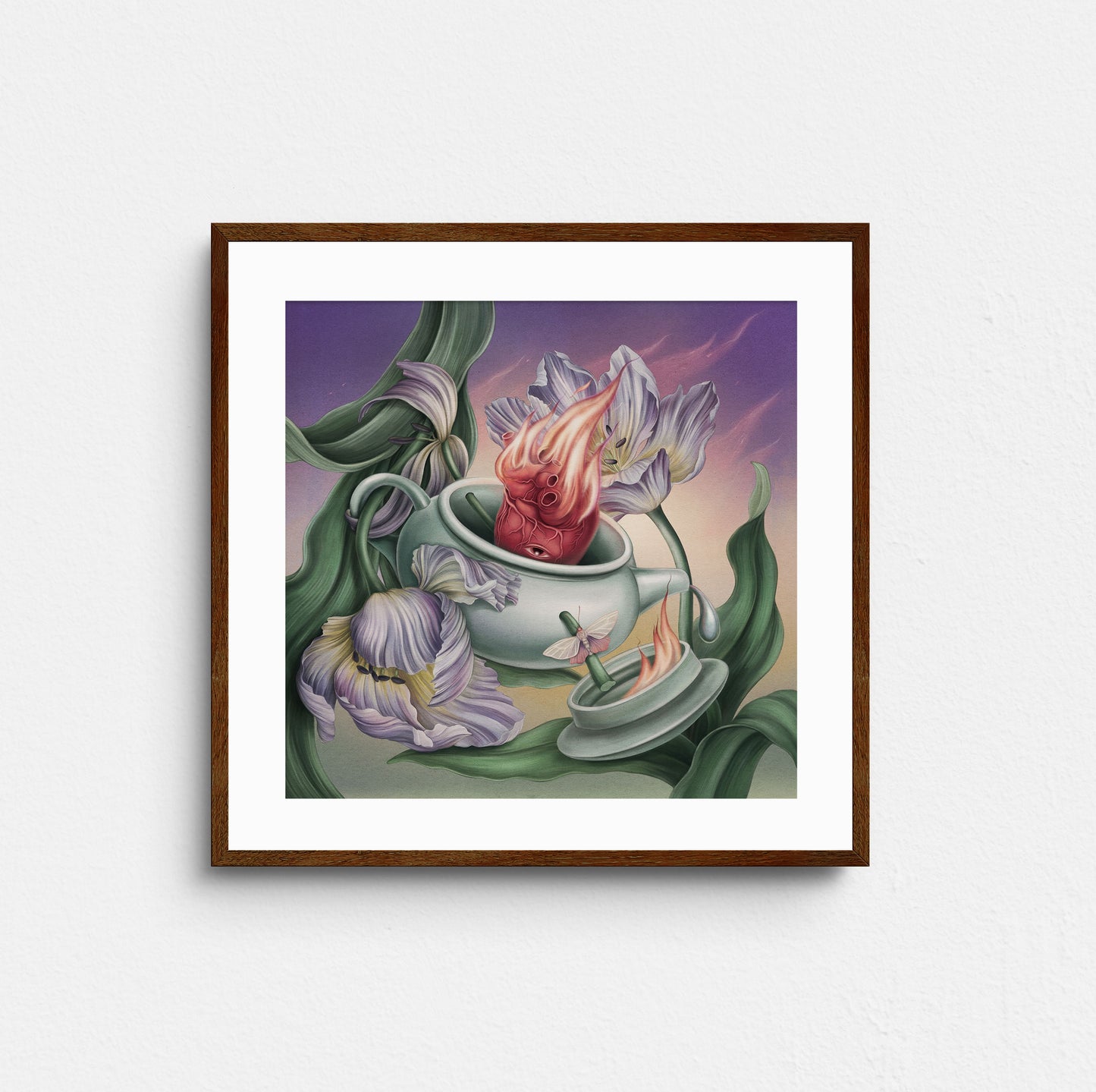 And You Flew to Her Burning Heart