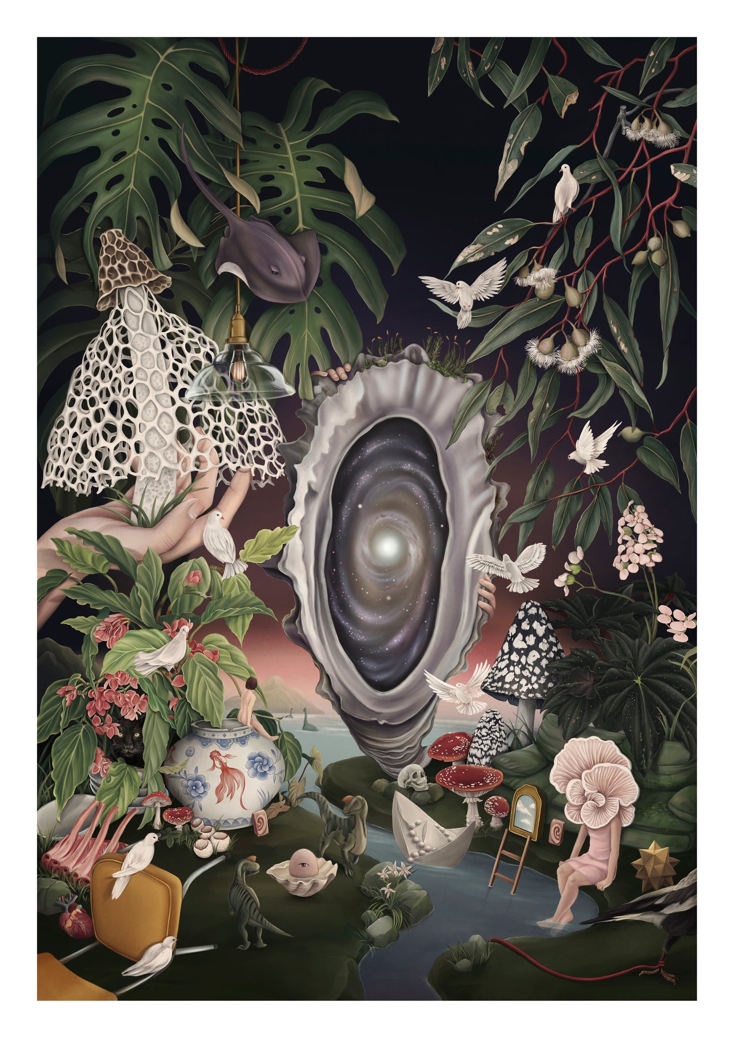 Maybe Paradise - Surreal Botanical Art Print