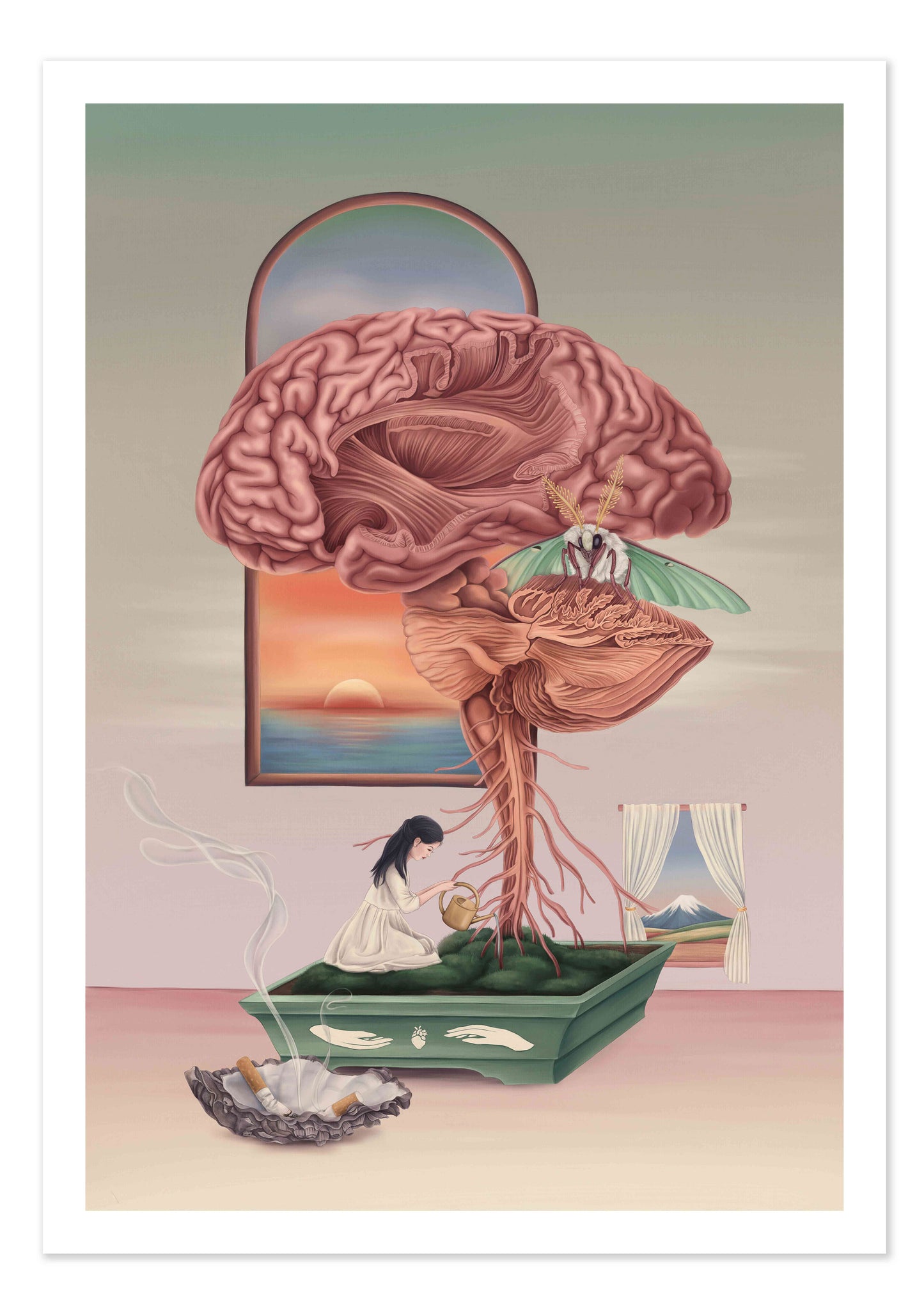 Some Growth, Some Self-Sabotage